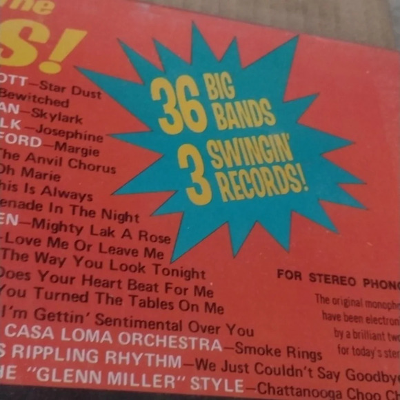 3 Record Big Bands for Stereo Phonographs - Picture 3 of 3